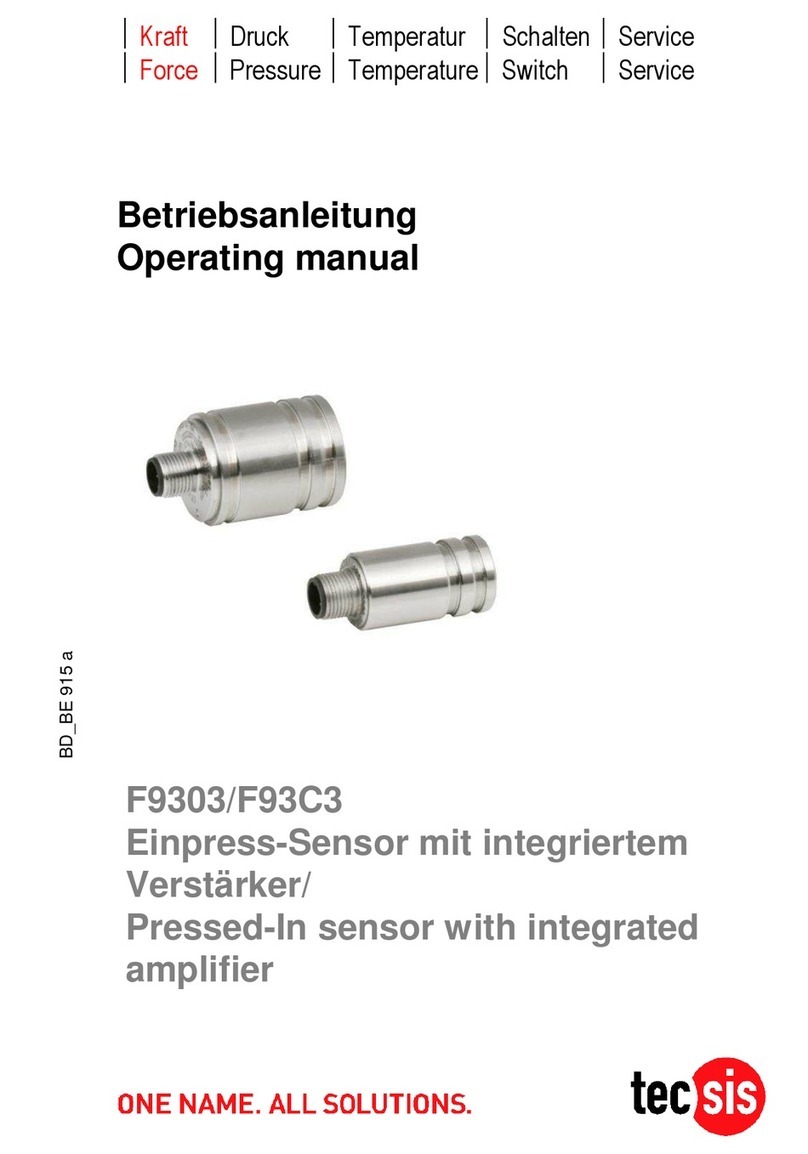 Tecsis F9303 User manual