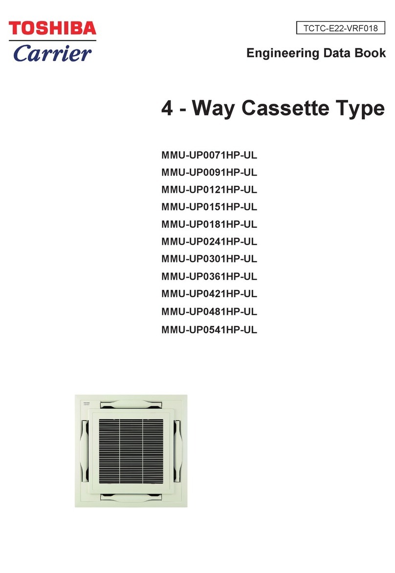 Toshiba MMU-UP0071HP-UL User manual