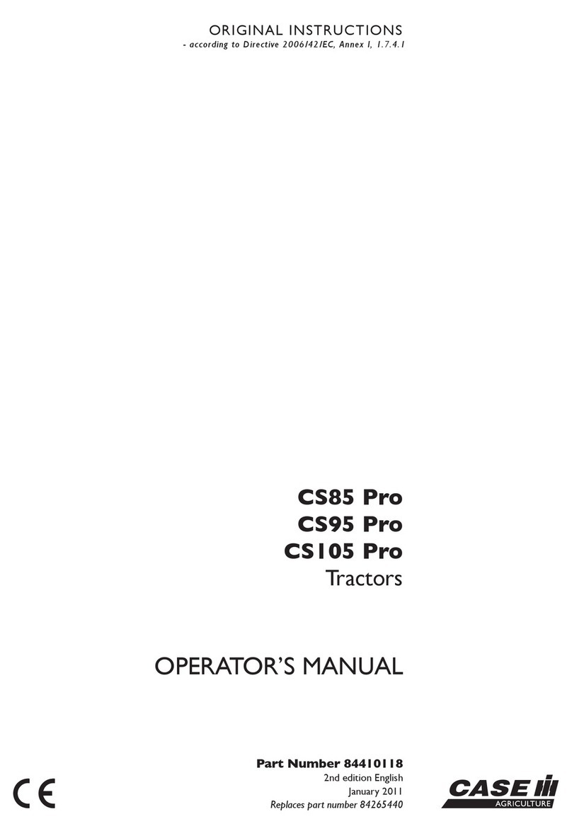 CAS CS85 Pro Operator's manual