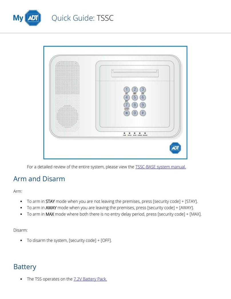 My ADT TSSC quick guide