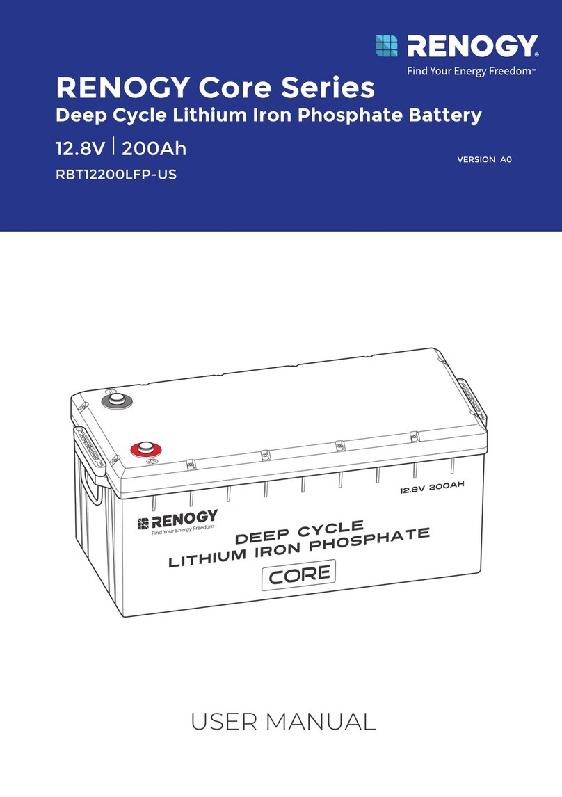 Renogy Core RBT12200LFP-US user manual