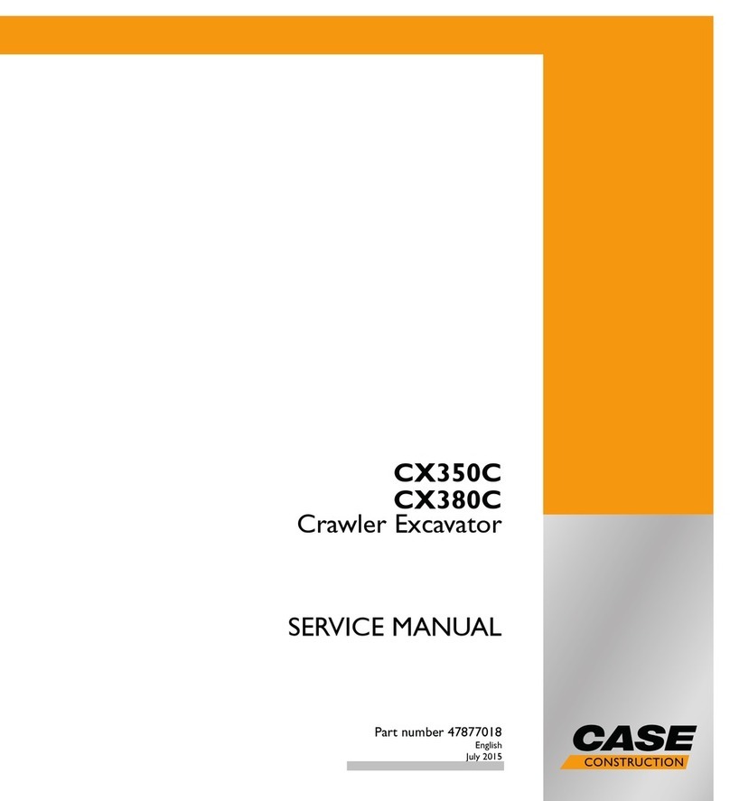 CASE CONSTRUCTION CX350C Service manual
