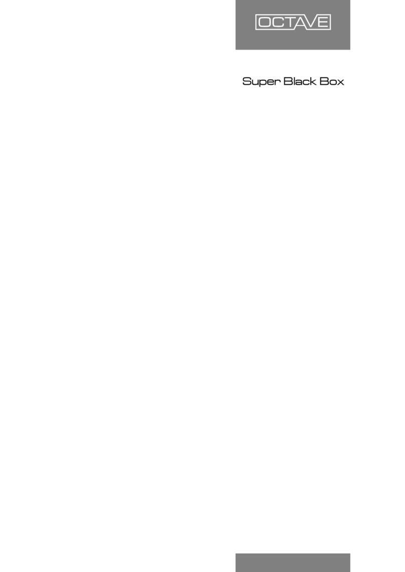 Octave Super Black Box quick start guide