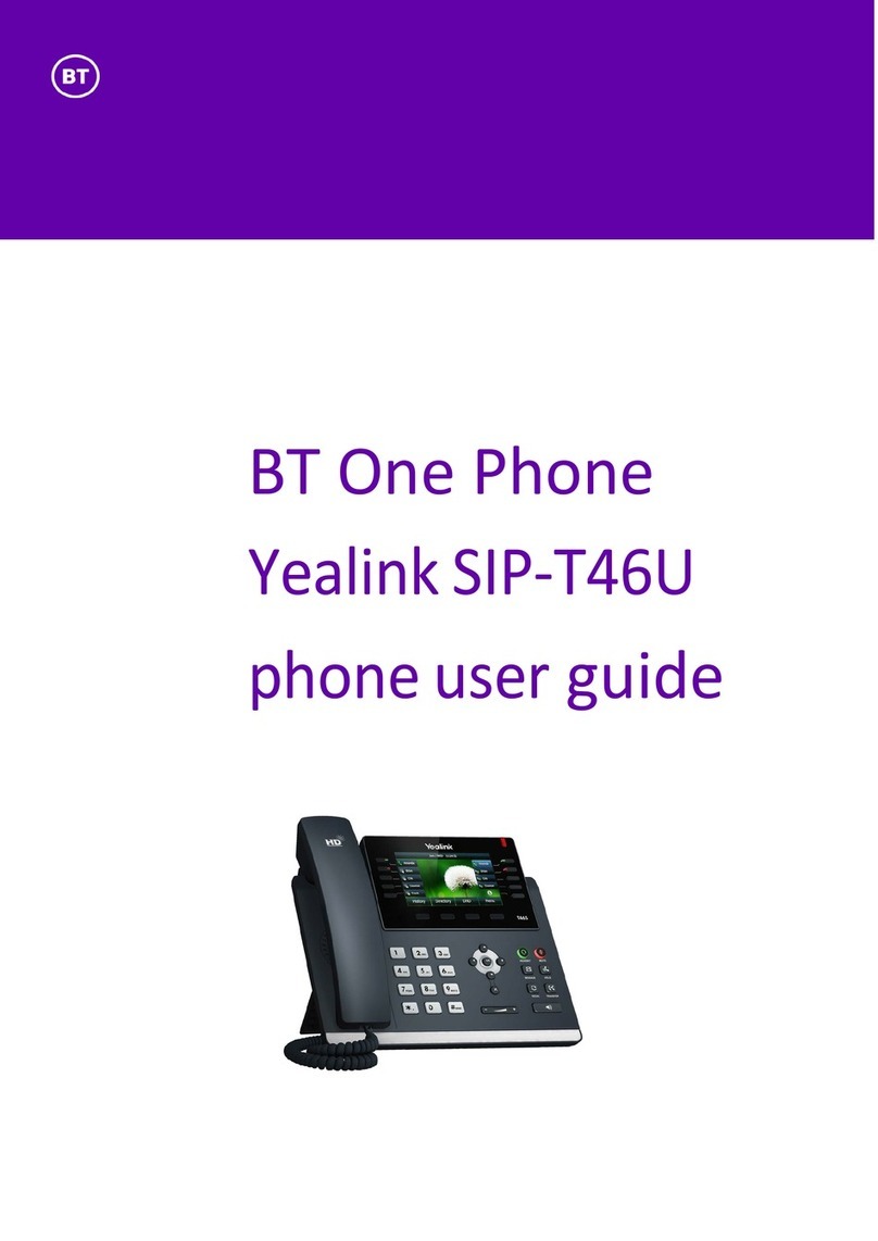 Yealink SIP-T46U User manual Yealink SIP-T46U User manual