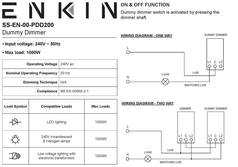 ENKIN SS-EN-00-PDD200 quick start guide