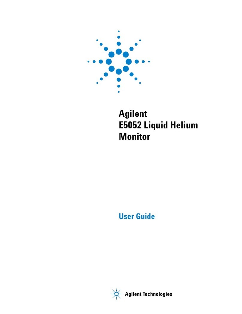 Agilent Technologies E5052 User manual
