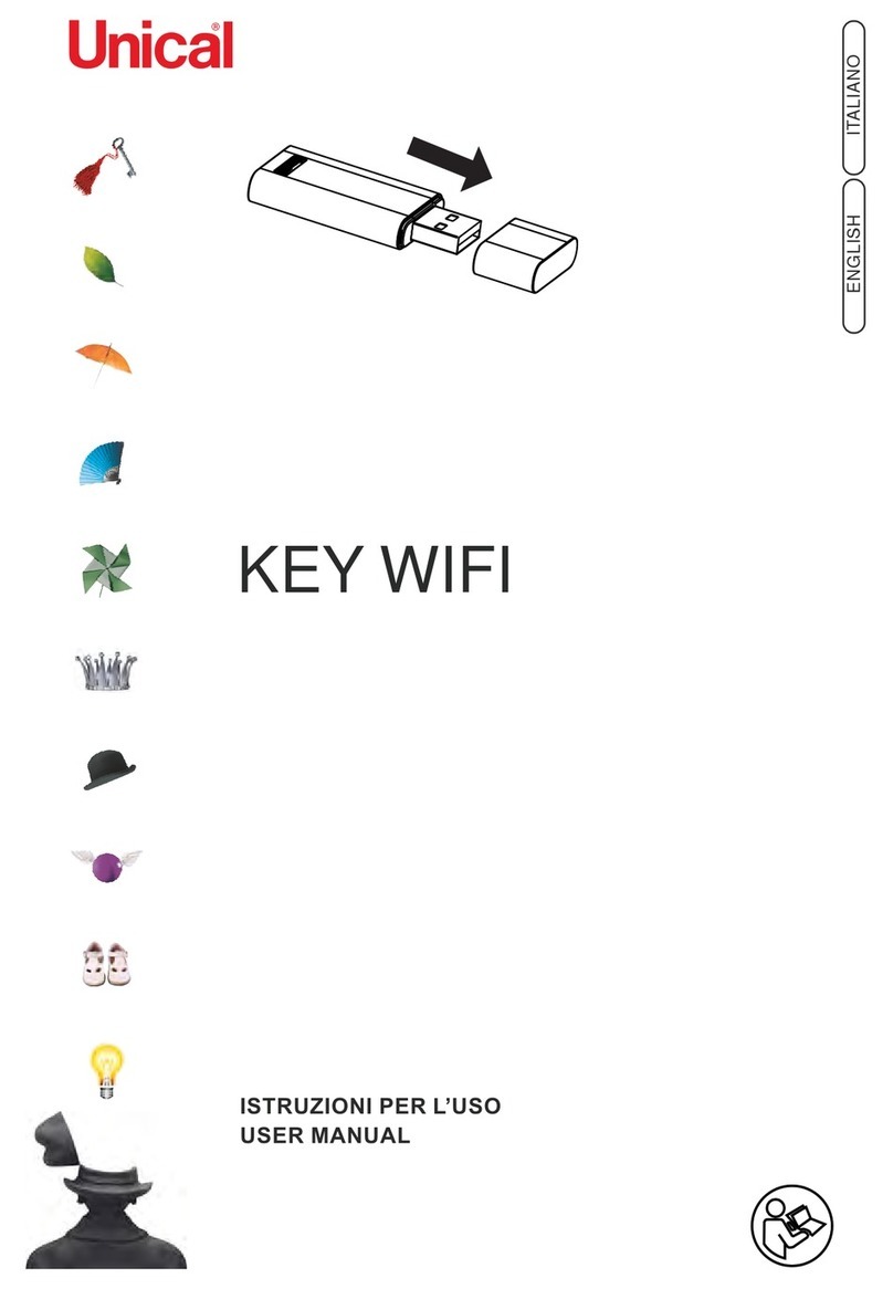 Unical Key Wifi user manual