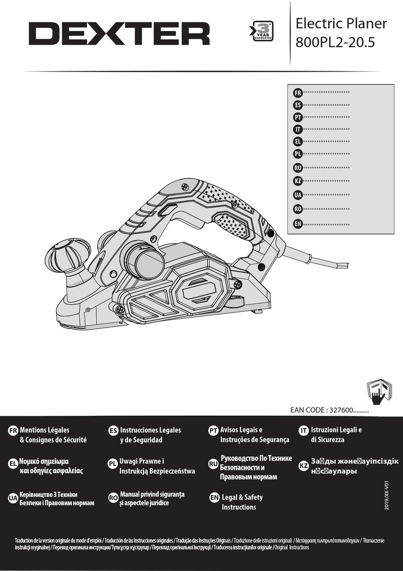 Dexter Laundry 800PL2-20.5 manual