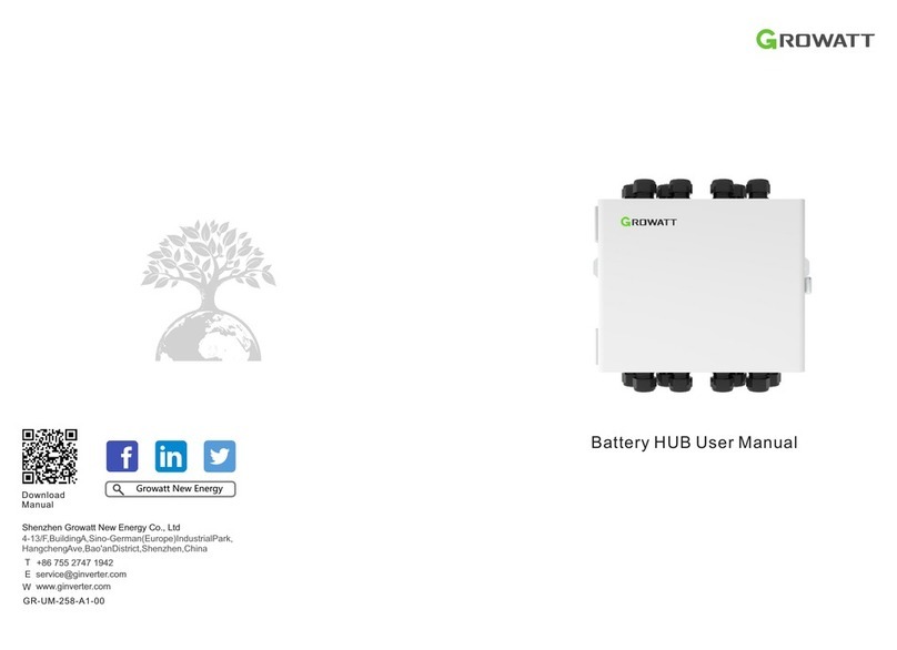 Growatt Battery HUB user manual