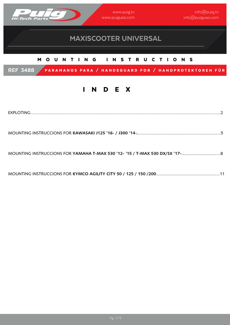 PUIG 3488 User manual