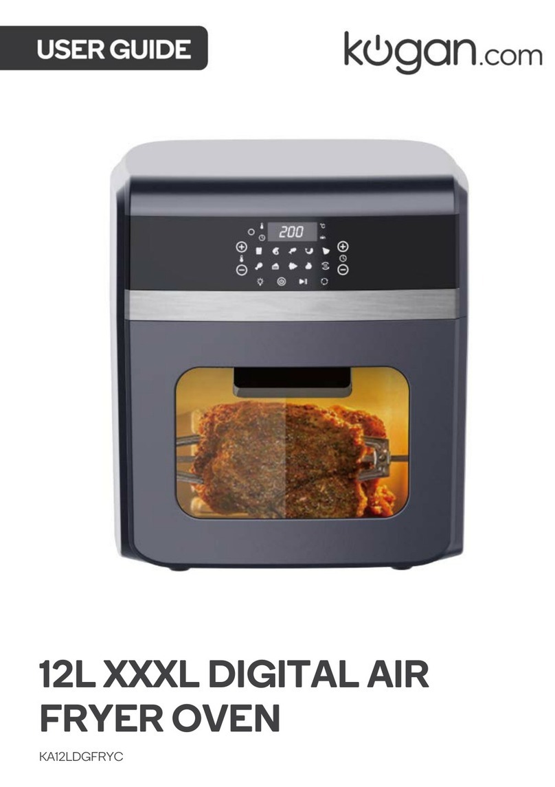 Kogan KA12LDGFRYC user guide Kogan KA12LDGFRYC user guide