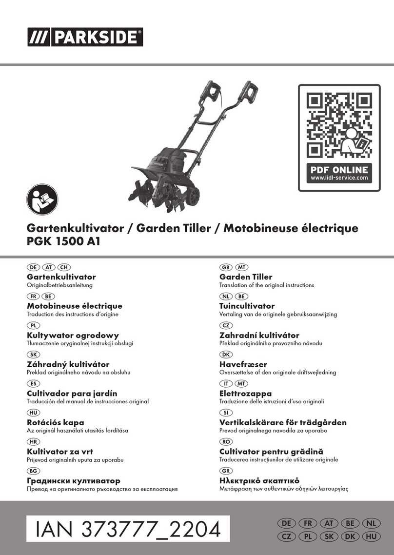 Parkside PGK 1500 A1 Translation of the original instructions