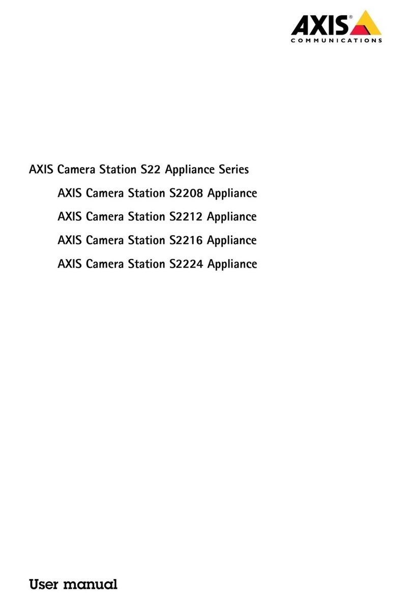 Axis S22 Series User manual Axis S22 Series User manual
