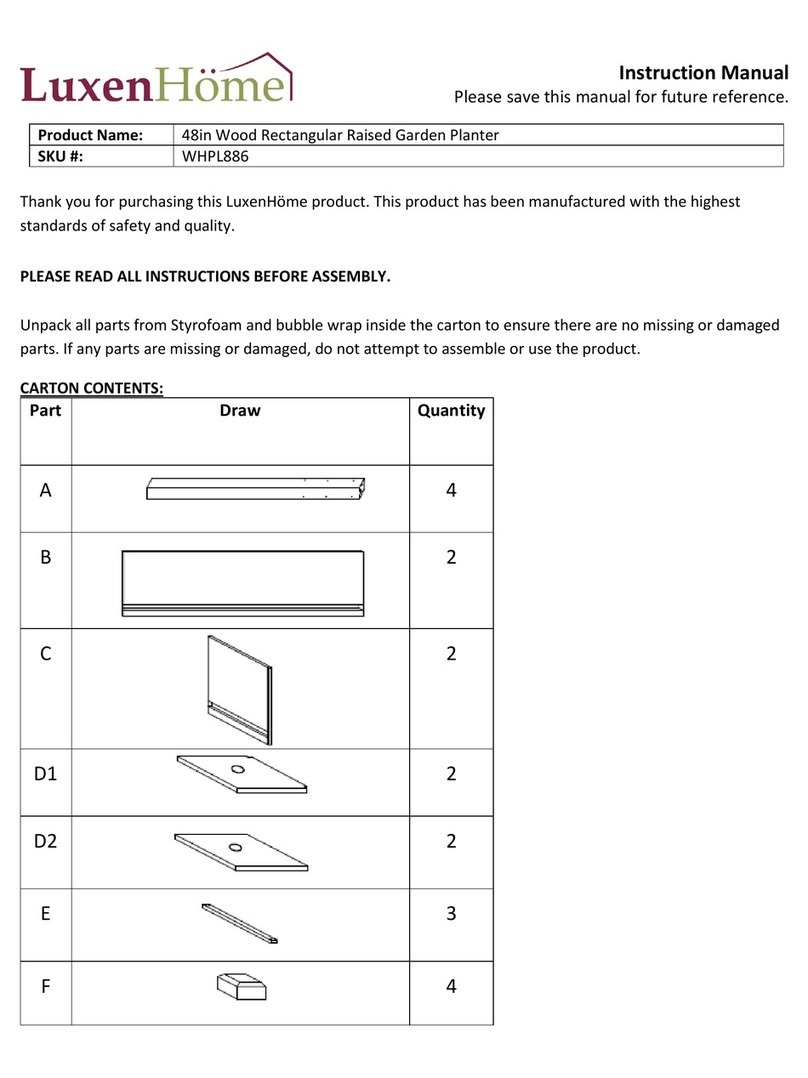 LuxenHome WHPL886 User manual