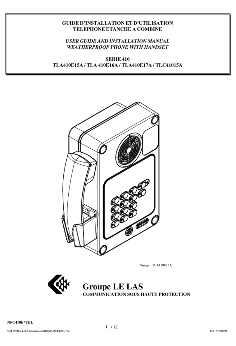 Le Las 410 Series Instruction Manual