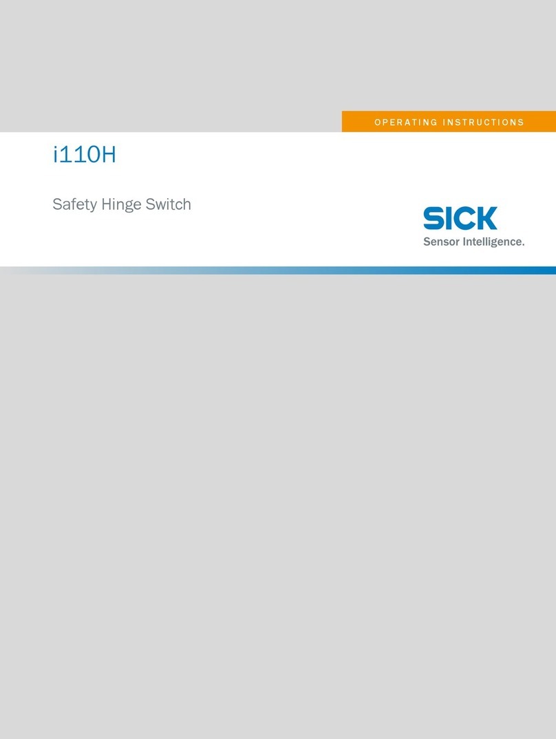 SICK i110H User manual