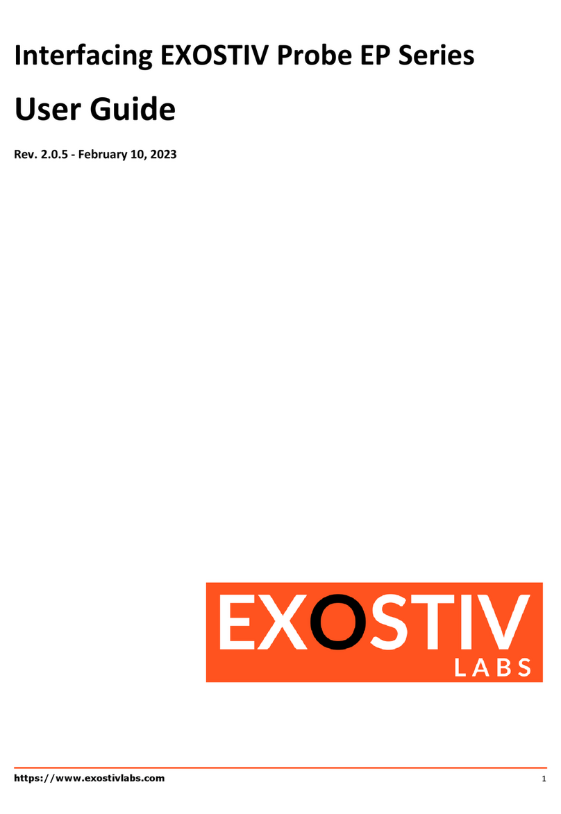 EXOSTIV LABS EP Series user guide