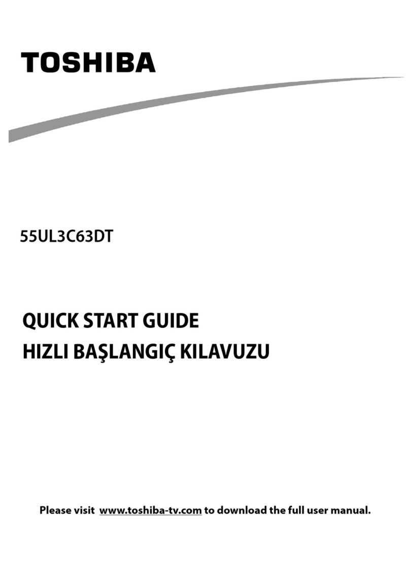 Toshiba 55UL3C63DT User manual