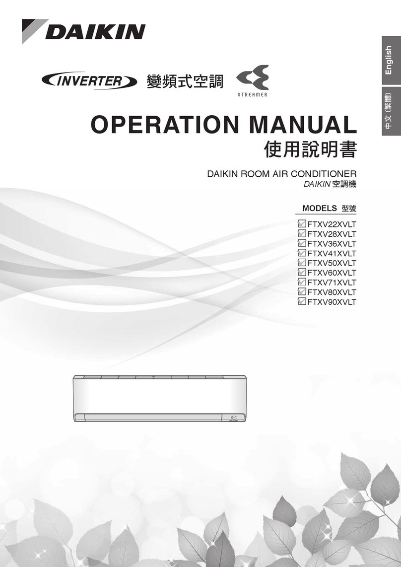 Daikin FTXV22XVLT User manual