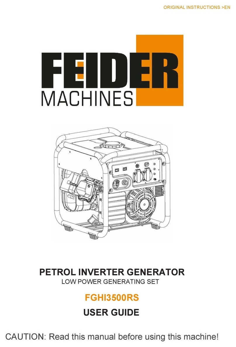 Feider Machines FGHI3500RS User manual