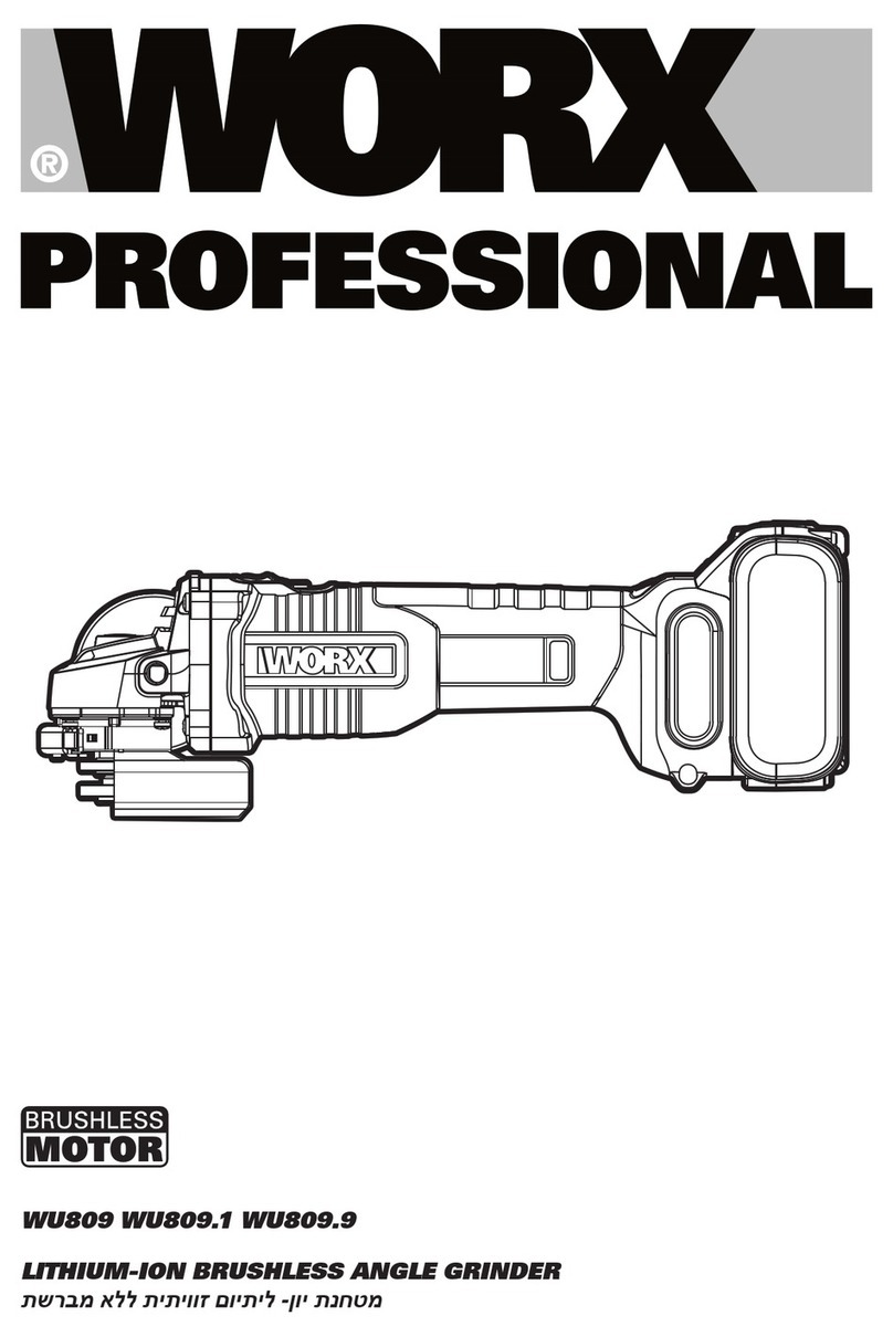 Worx Professional WU809 1 Series instructions