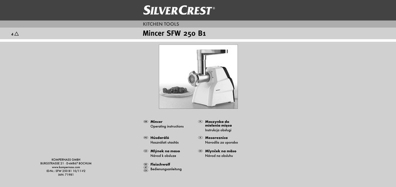 Silvercrest SFW 250 B1 User manual