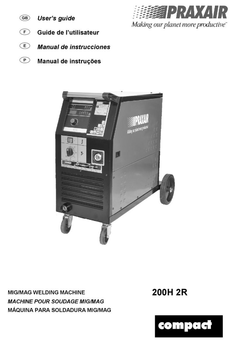 Praxair Compact 200H 2R User manual