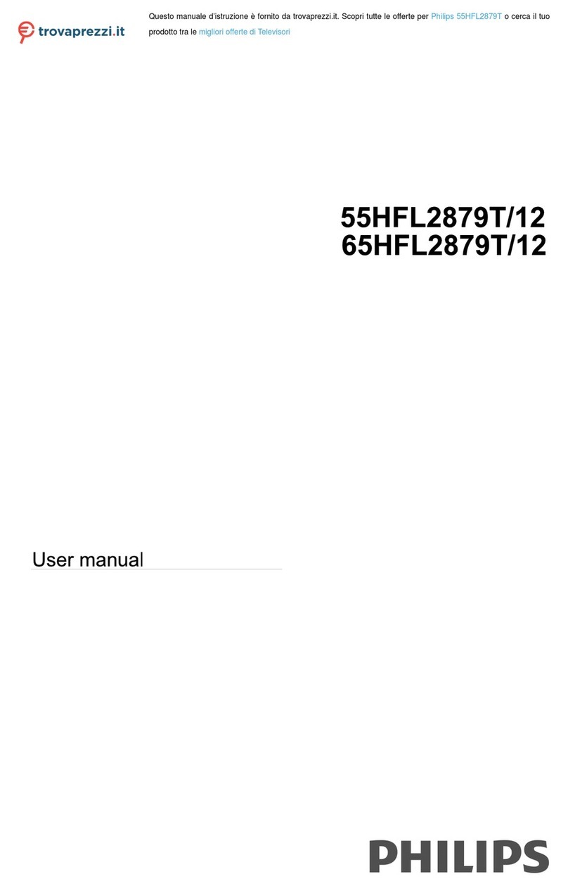 Philips 55HFL2879T User manual Philips 55HFL2879T User manual