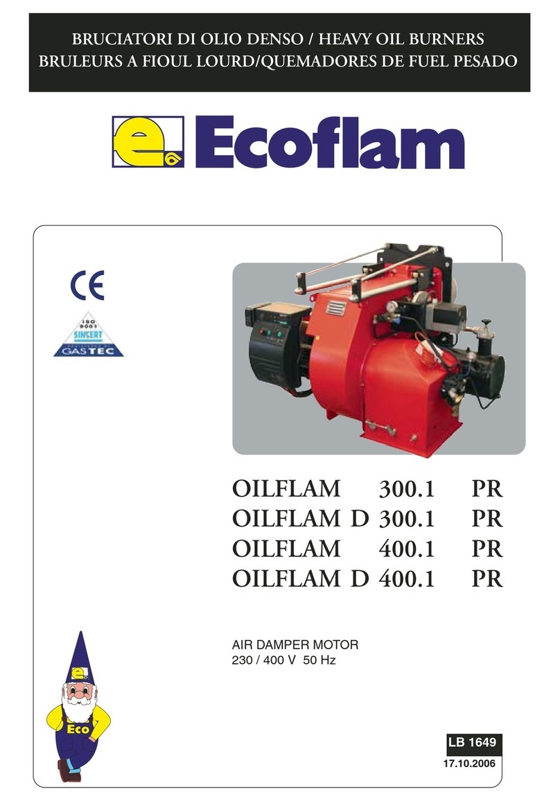 Ecoflam OILFLAM 300.1 PR User manual