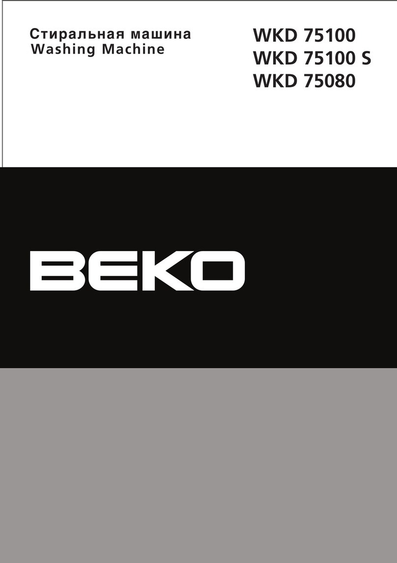 Beko WKD 75100 User manual