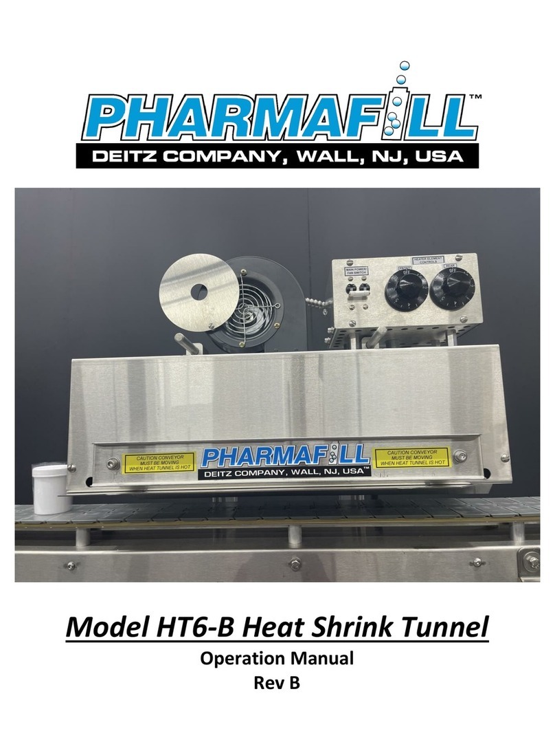 Deitz PHARMAFILL HT6-B Operation manual