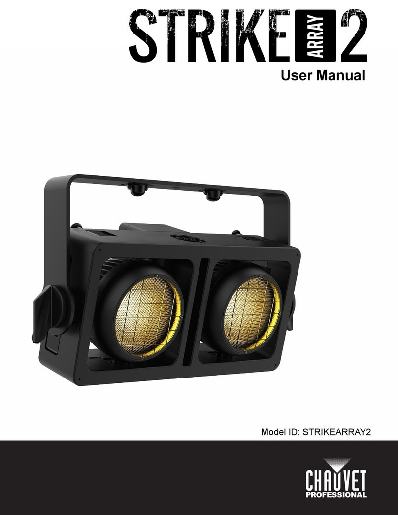 Chauvet STRIKEARRAY2 user manual