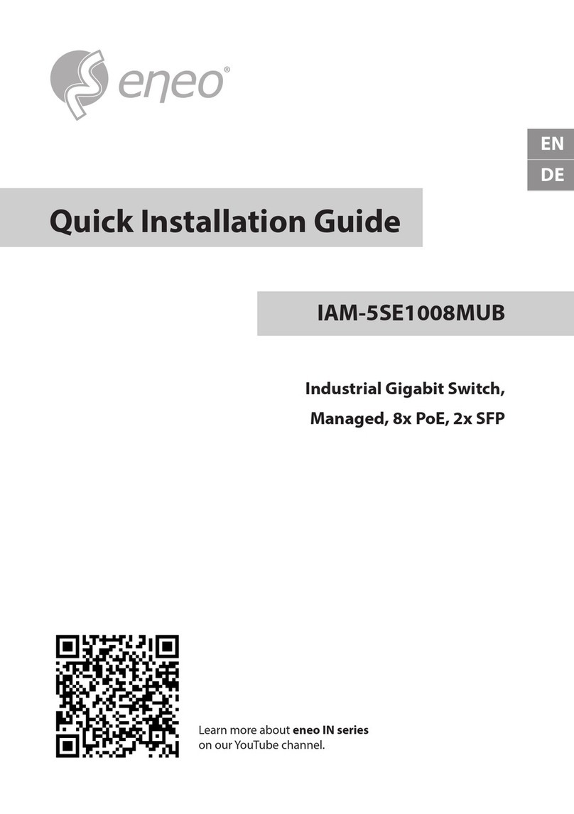 Eneo IAM-5SE1008MUB Quick installation guide
