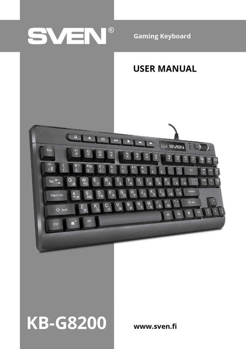 Sven KB-G8200 user manual