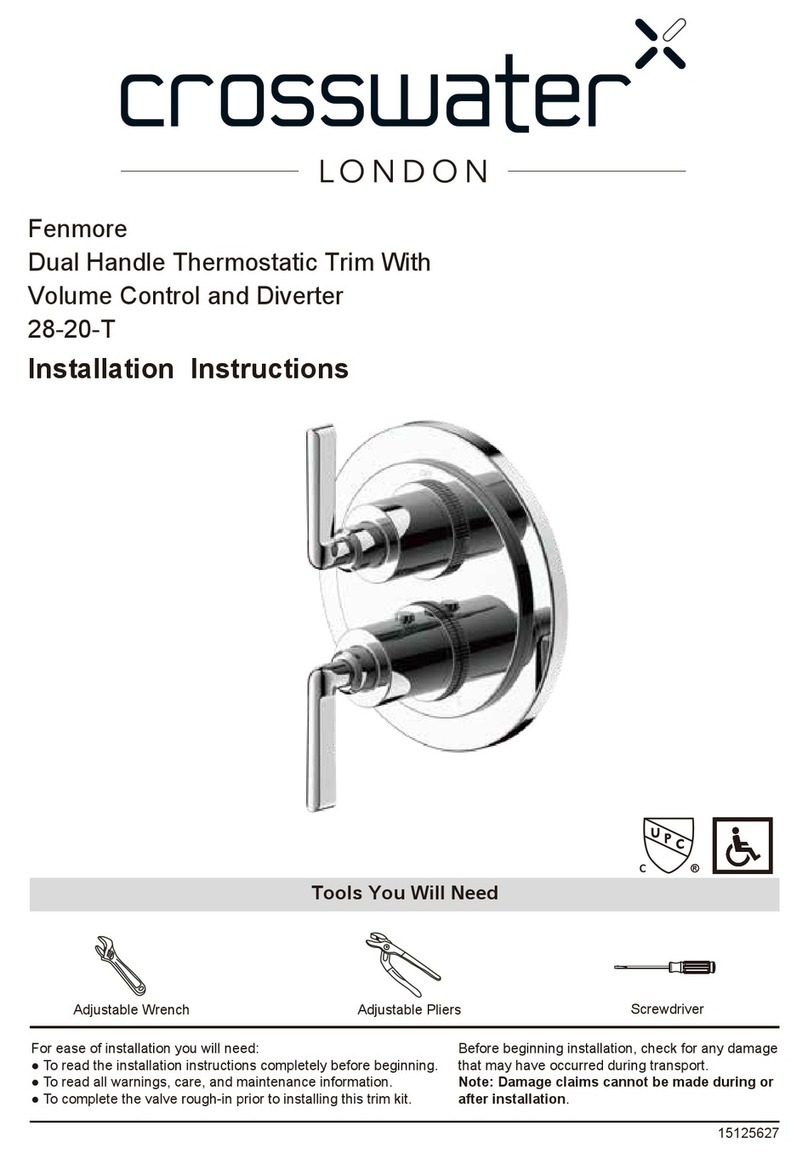 Crosswater Fenmore 28-20-T User manual