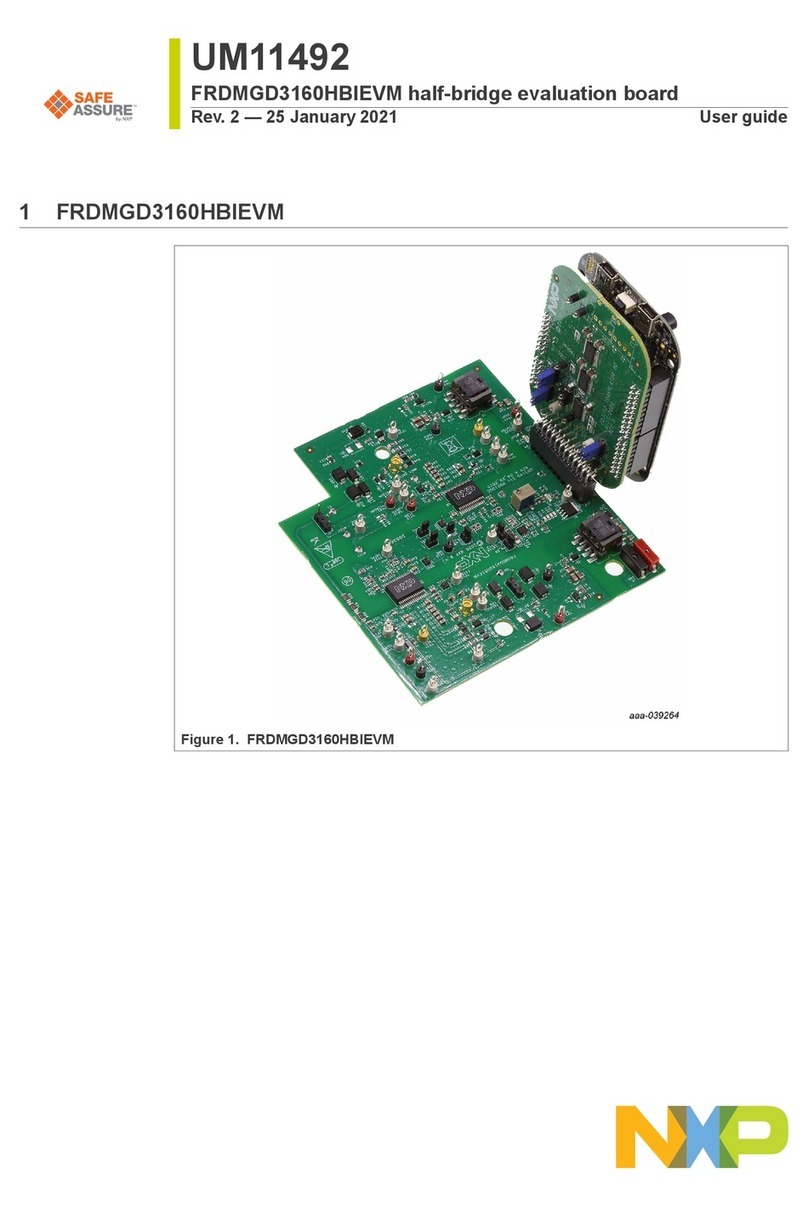 NXP Semiconductors SAFE ASSURE FRDMGD3160HBIEVM User manual