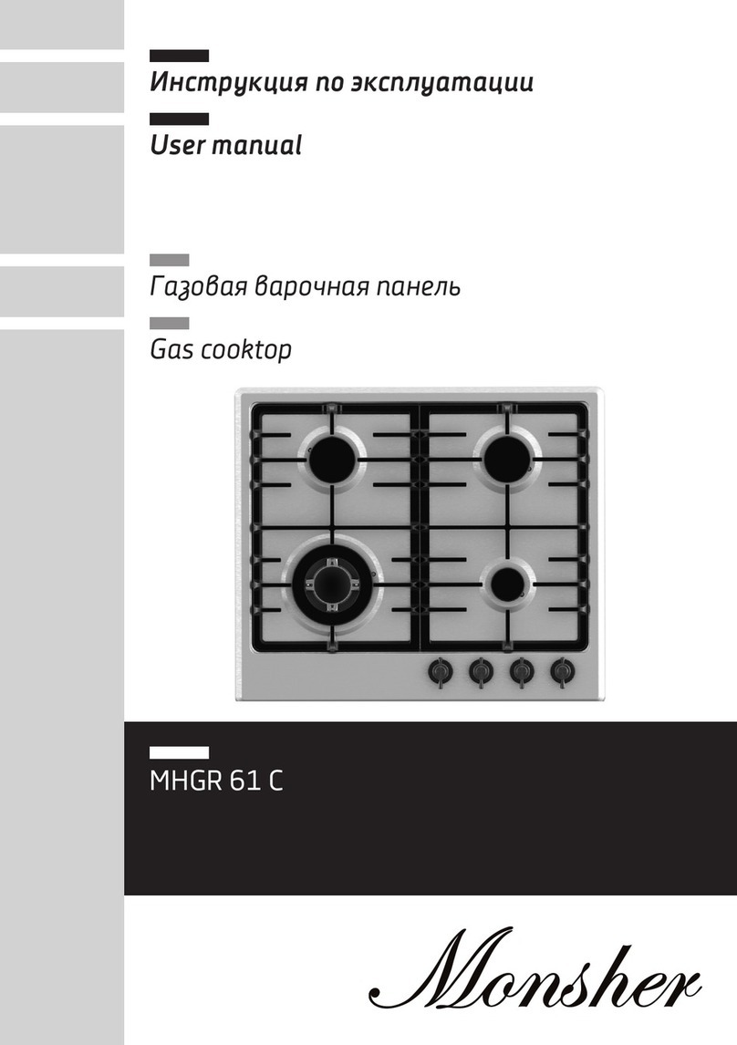 Monsher MHGR 61 C user manual
