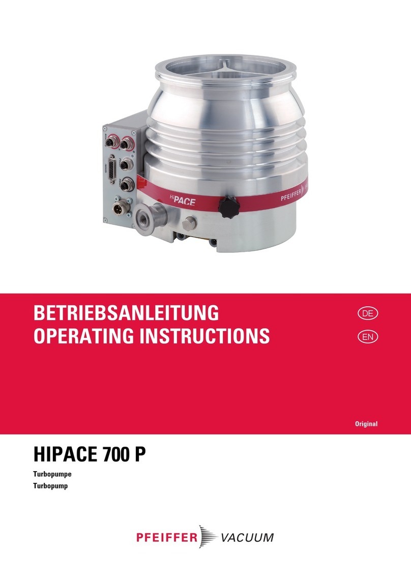 Pfeiffer Vacuum HIPACE 700 P operating instructions