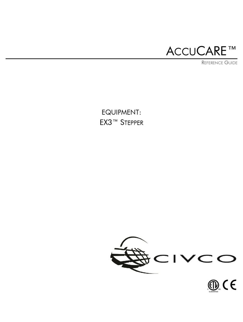 Civco AccuCARE EX3 Stepper reference guide