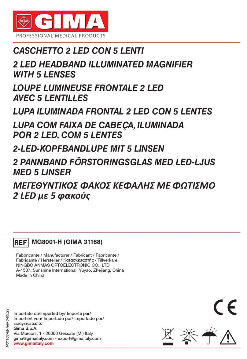 Gima MG8001-H instruction manual
