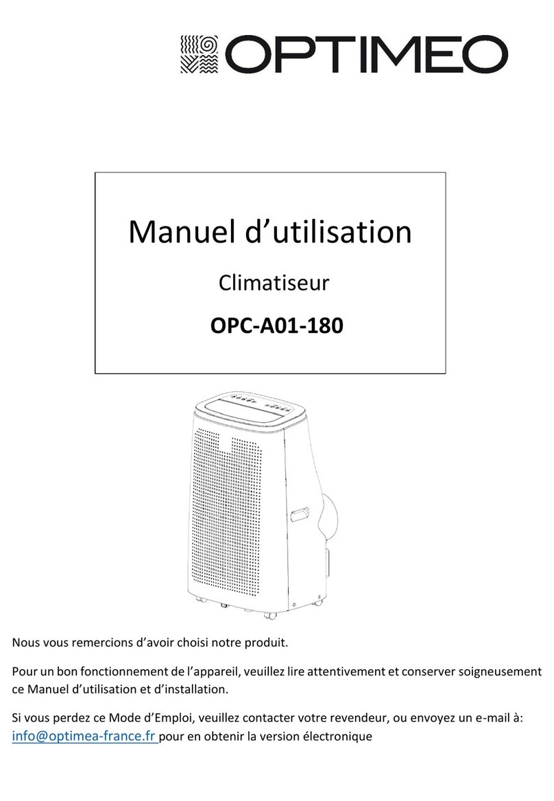 OPTIMEO OPC-A01-180 User manual