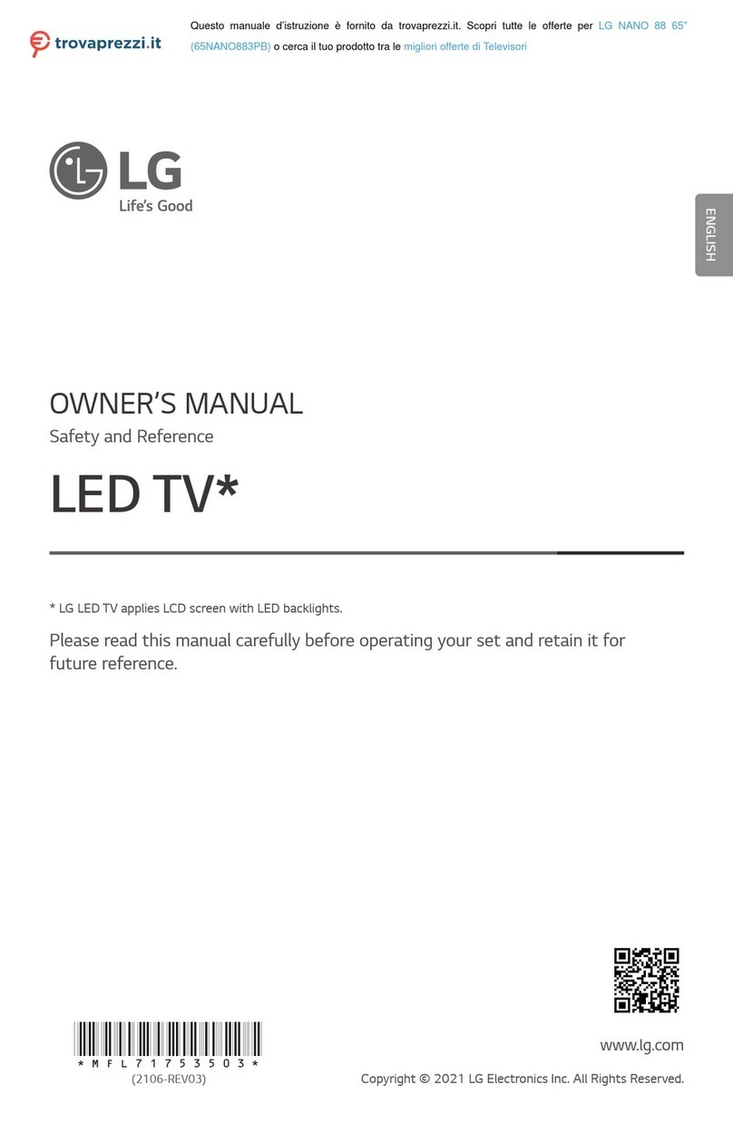 LG NANO 88 User manual