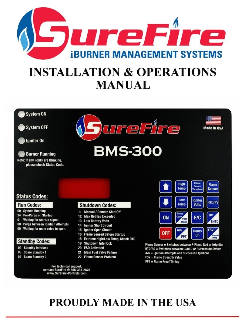 Surefire BMS-300 Installation & operation manual