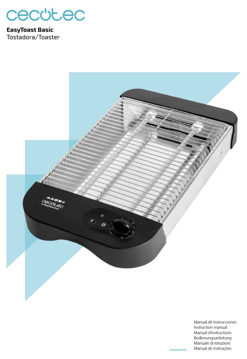 cecotec EASYTOAST BASIC User manual