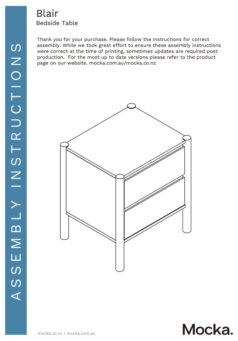Mocka Blair Assembly instructions