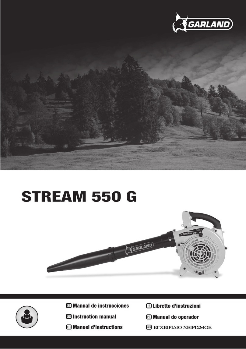 Garland STREAM 550 G instruction manual