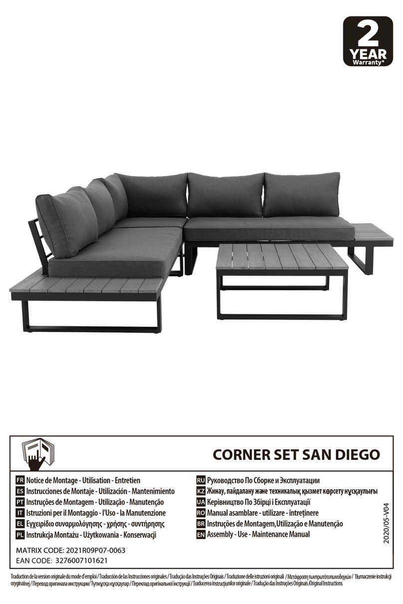ADEO Services SAN DIEGO 2021R09P07-0063 Assembly, Use, Maintenance Manual
