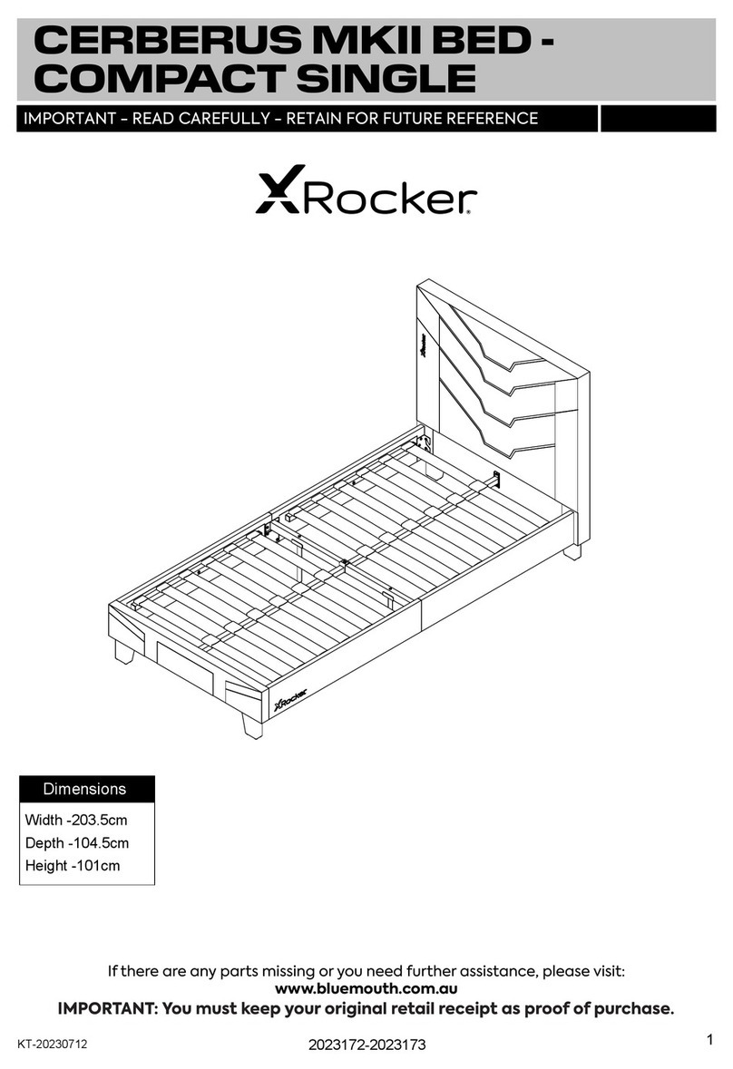 XROCKER CERBERUS MKII User manual XROCKER CERBERUS MKII User manual