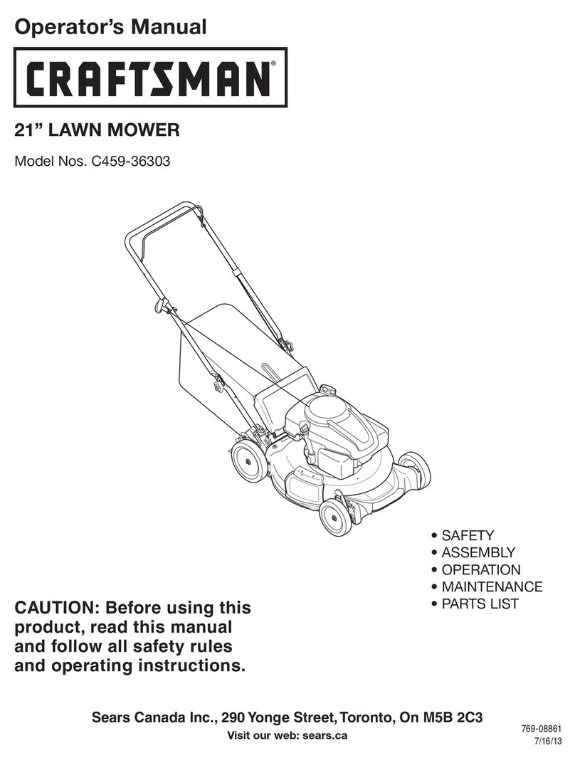 Craftsman C459-36303 User manual