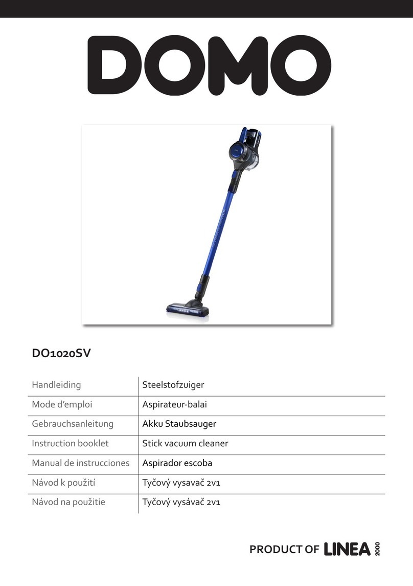 Linea 2000 DOMO DO1020SV Instruction booklet